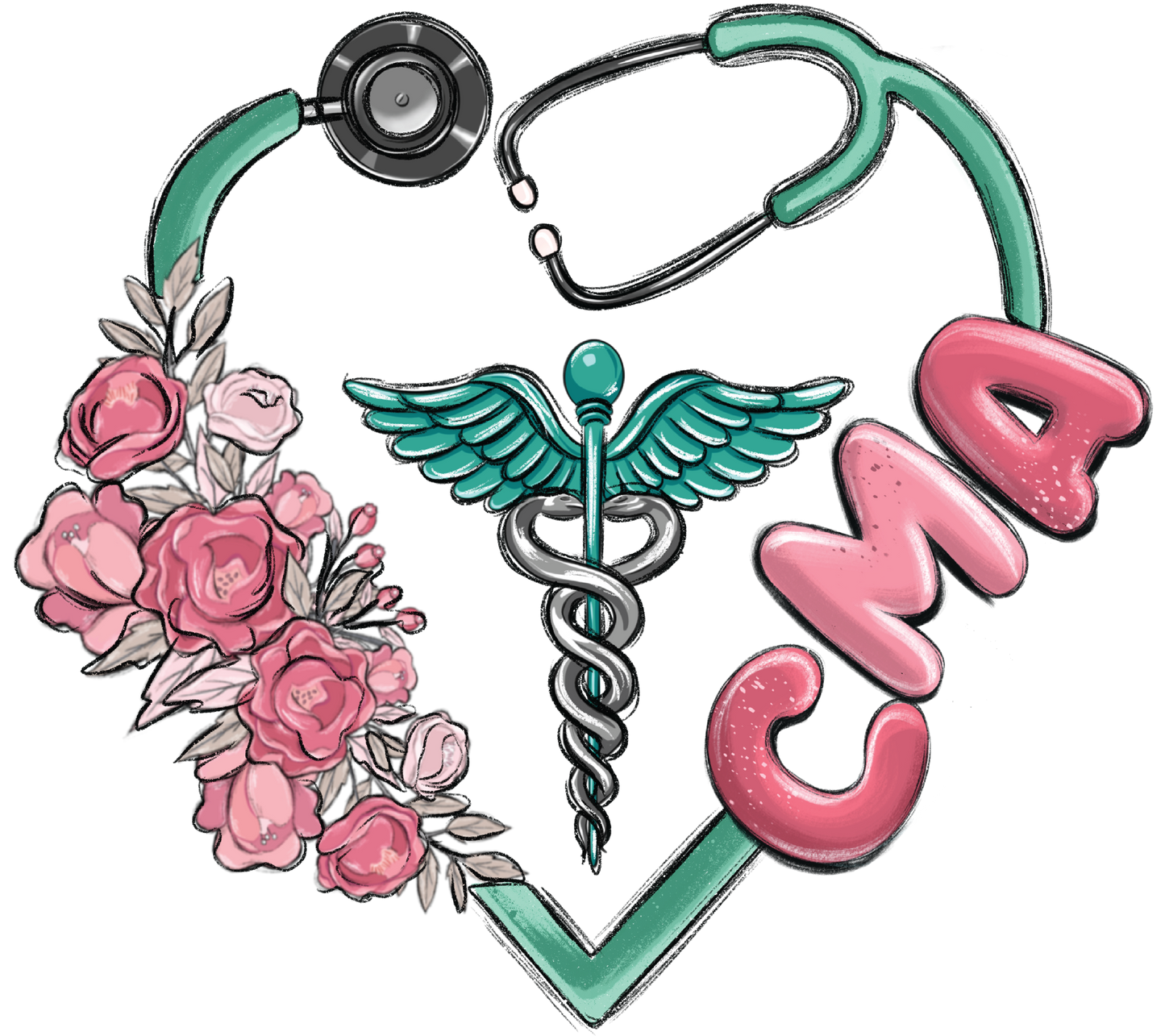cma, lpn, rn prints