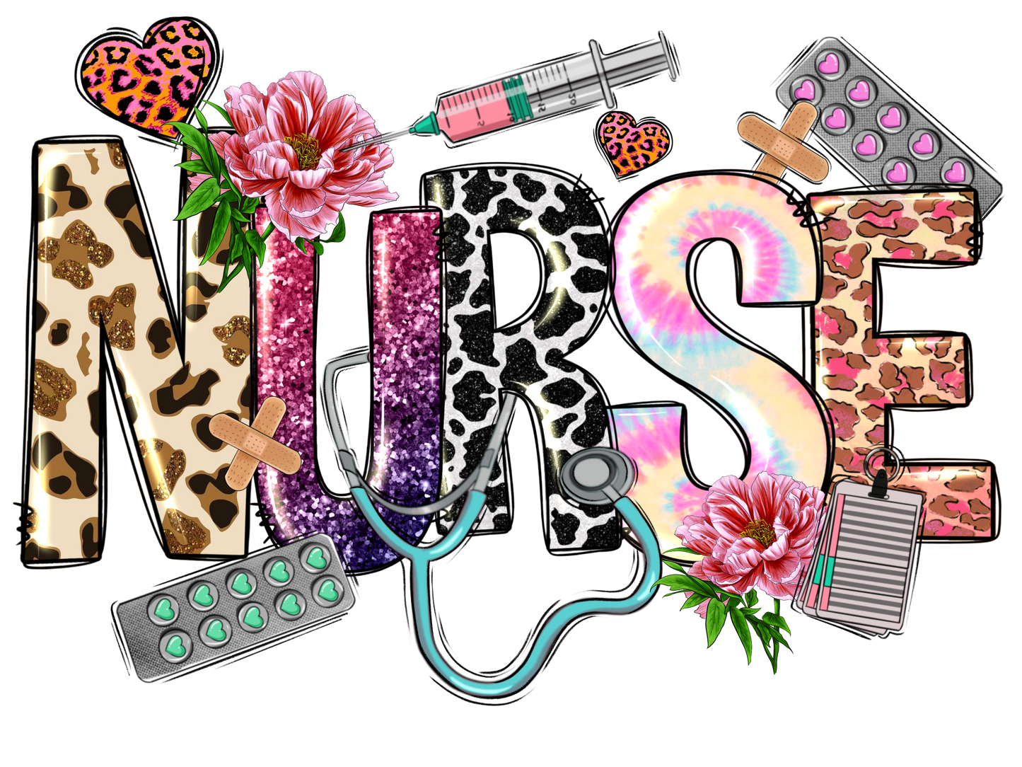 cna, nursing prints