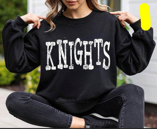 $10 KNIGHTS T-shirts- $25 sweatshirts