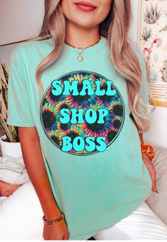 small shop boss tshirt