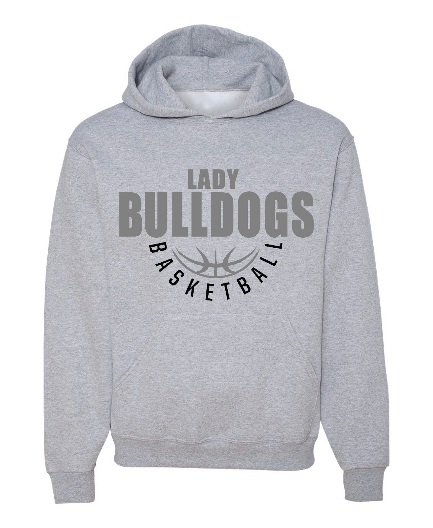 Jerzee brand Lady Bulldog basketball sweatshirts and hoodies