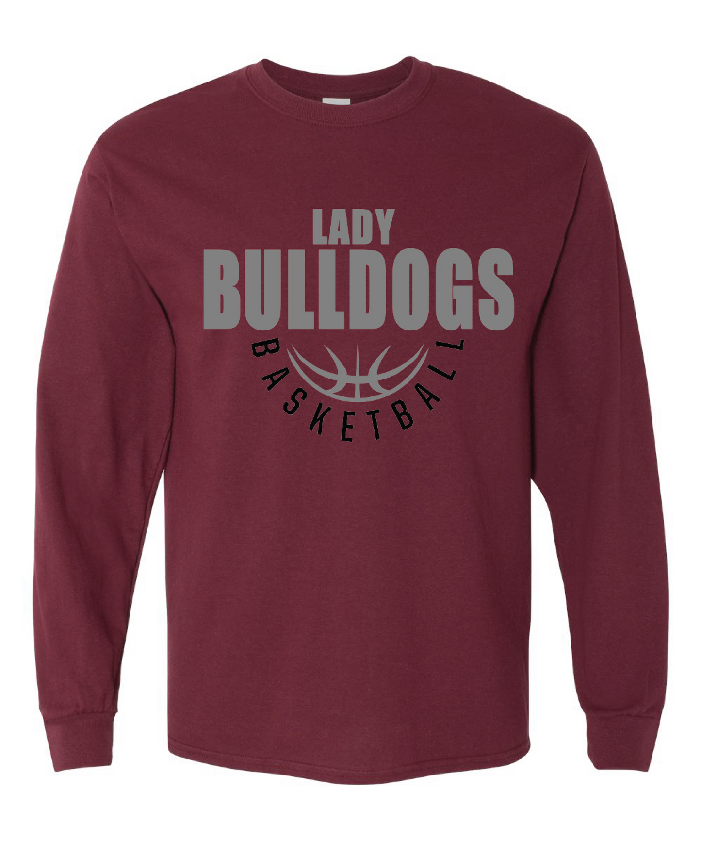 Long sleeve and short sleeve Lady bulldogs Basketball