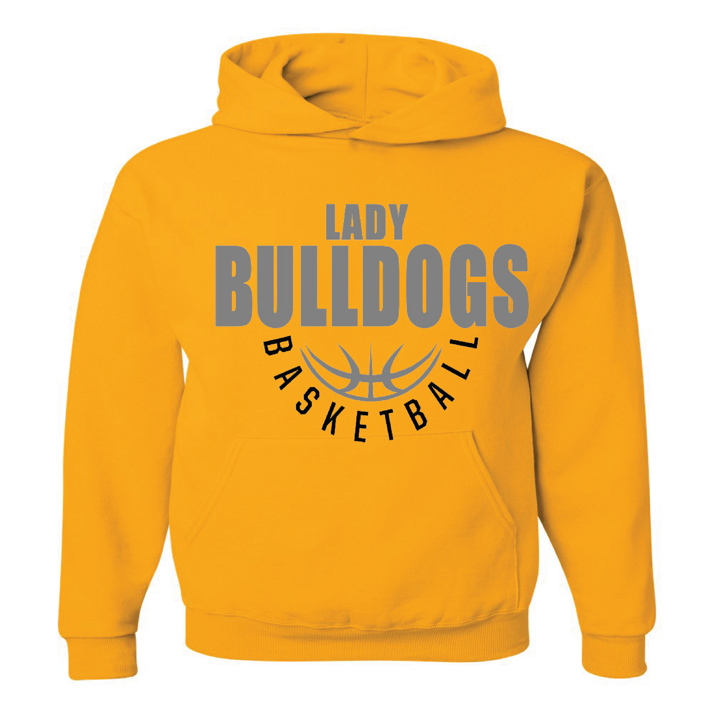 Jerzee brand Lady Bulldog basketball sweatshirts and hoodies