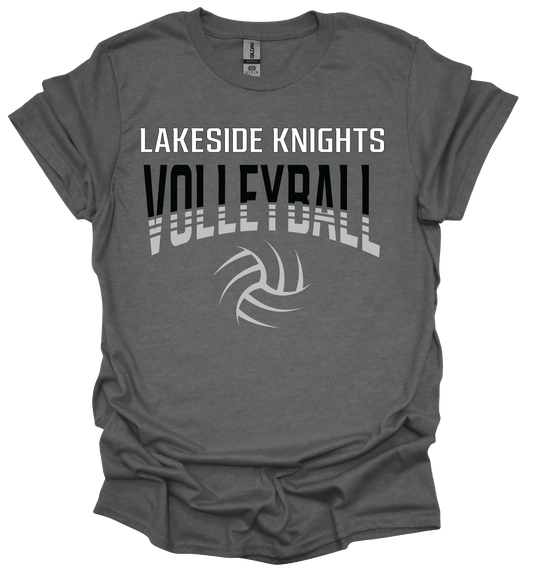 Lakeside Knights Volleyball t-shirts Gildan softstyle brand / cotton