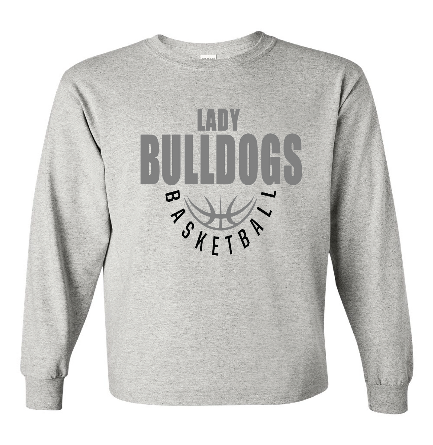 Long sleeve and short sleeve Lady bulldogs Basketball