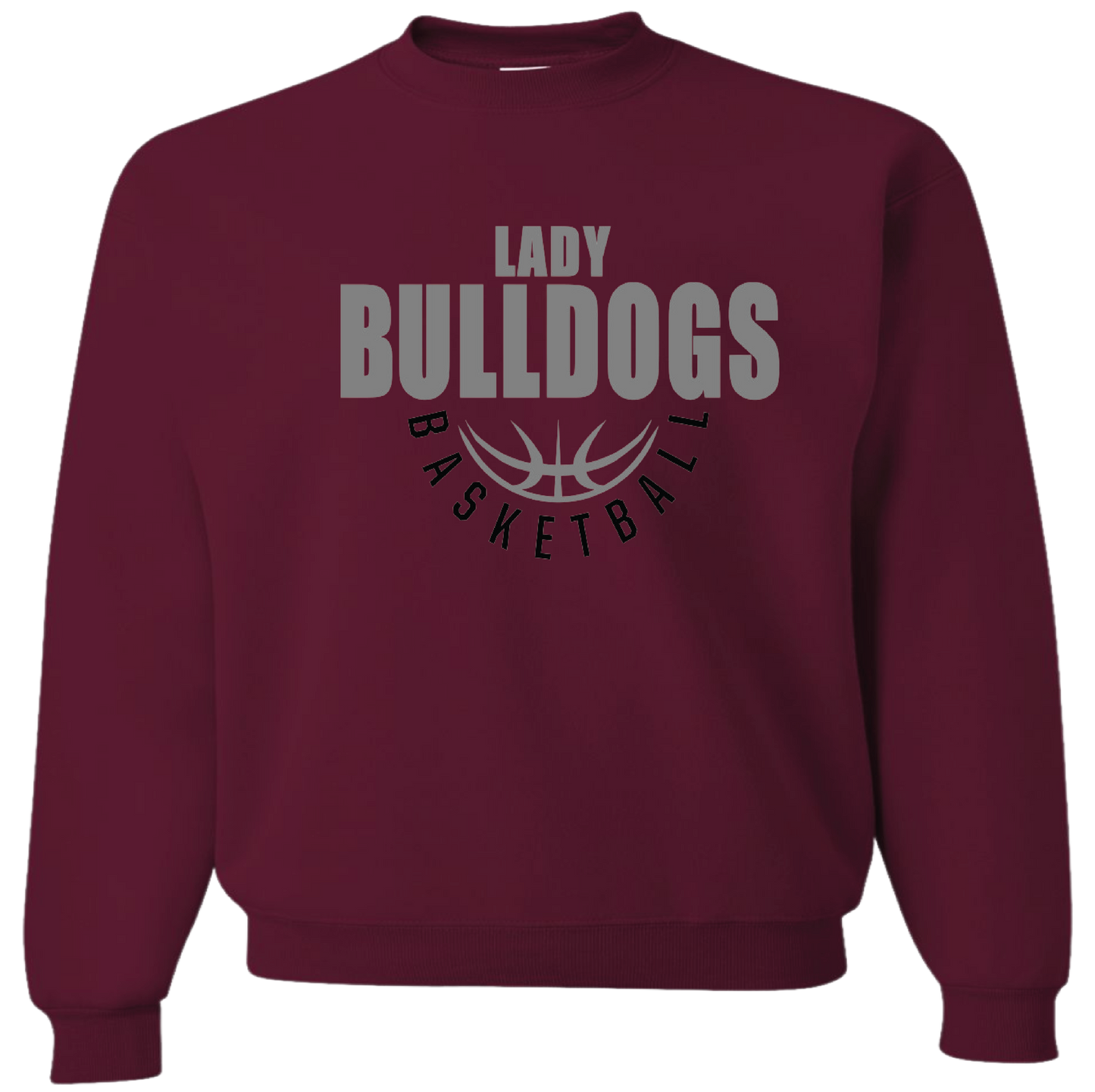 Jerzee brand Lady Bulldog basketball sweatshirts and hoodies