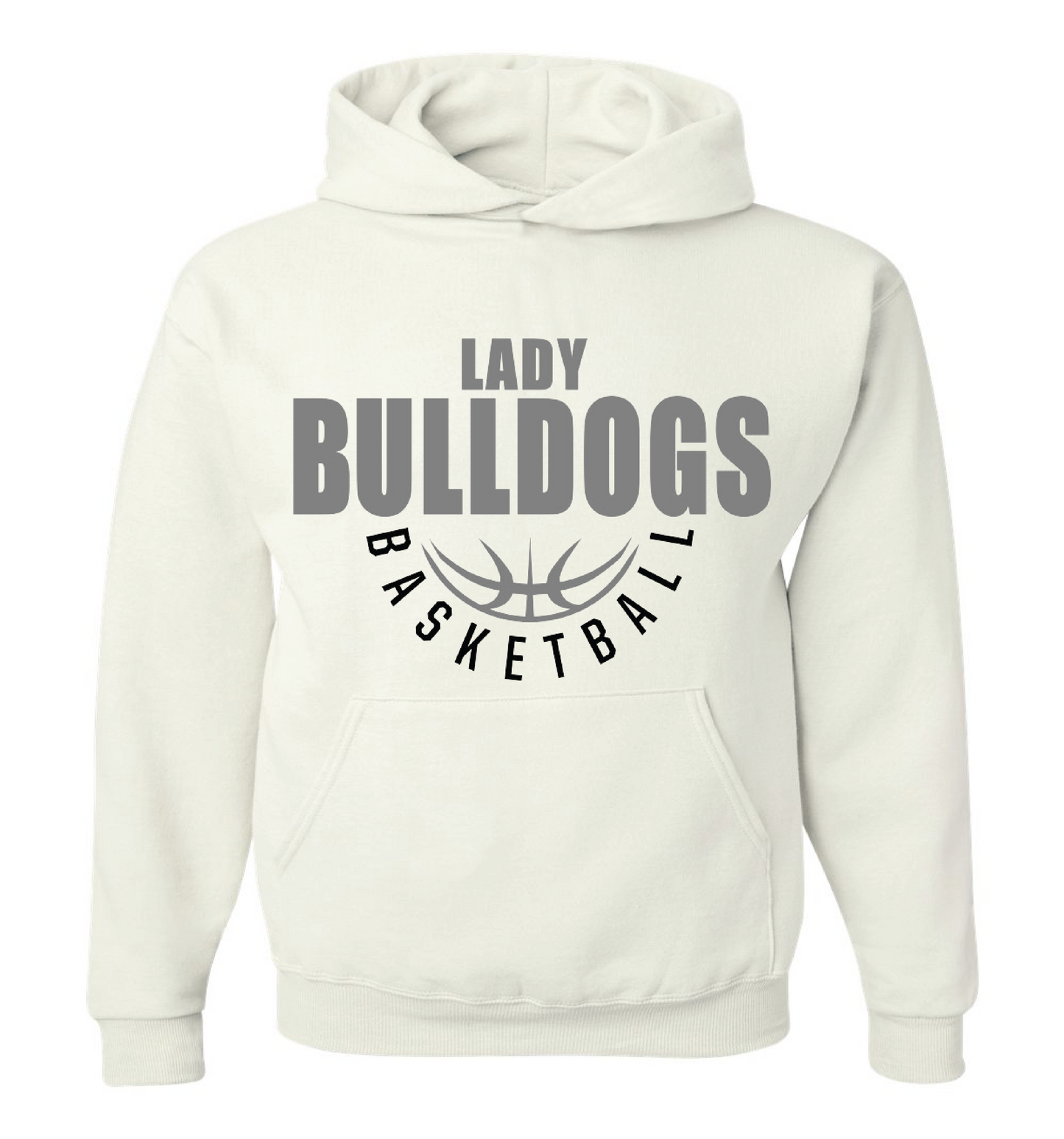 Jerzee brand Lady Bulldog basketball sweatshirts and hoodies