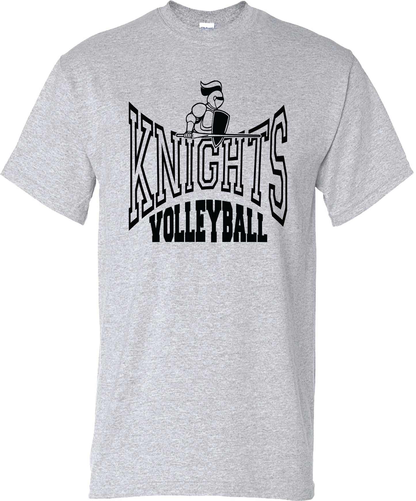 Lakeside Knights Volleyball t-shirts Gildan softstyle brand / cotton