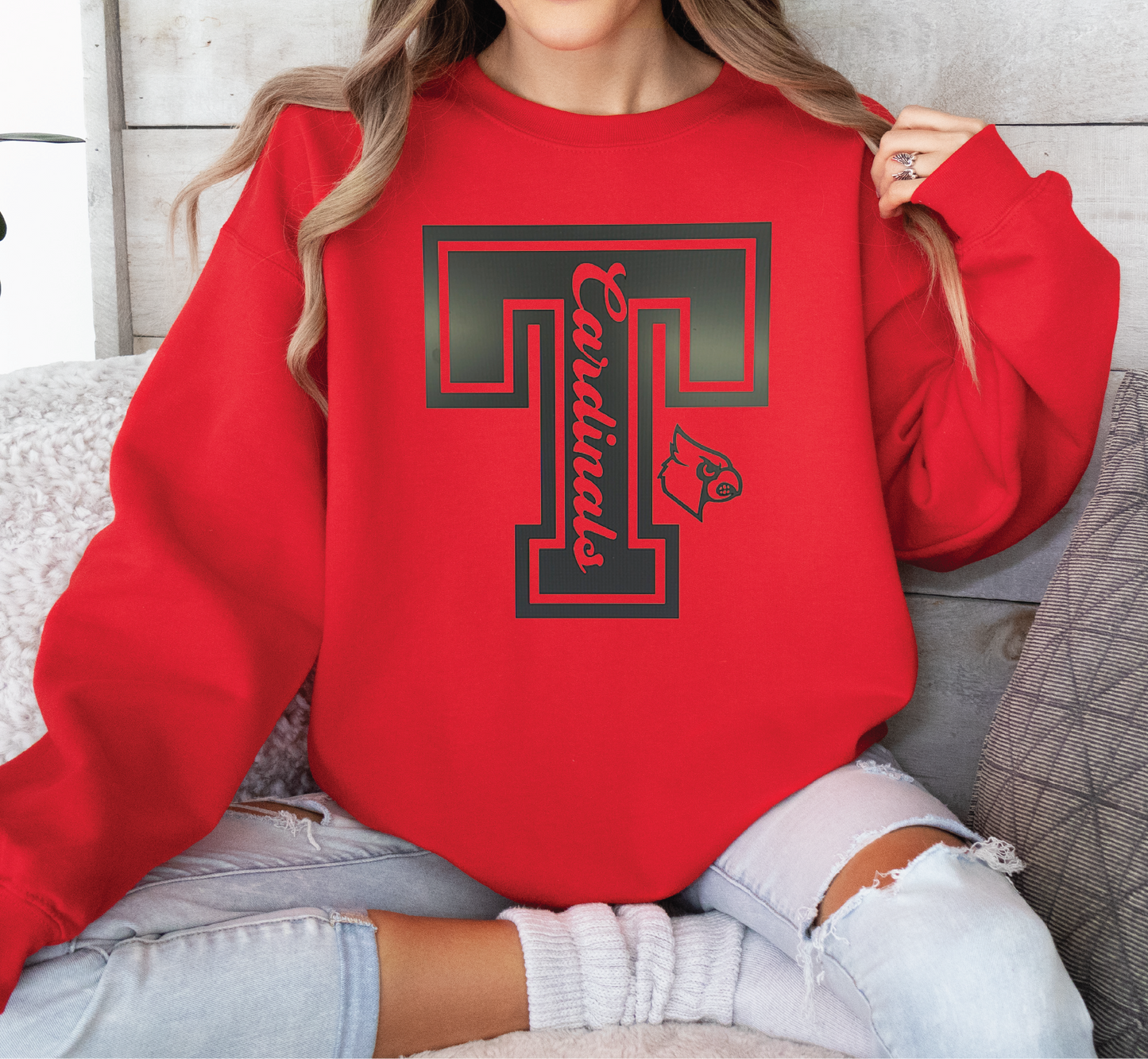 TIPTON CARDINALS SWEATSHIRTS