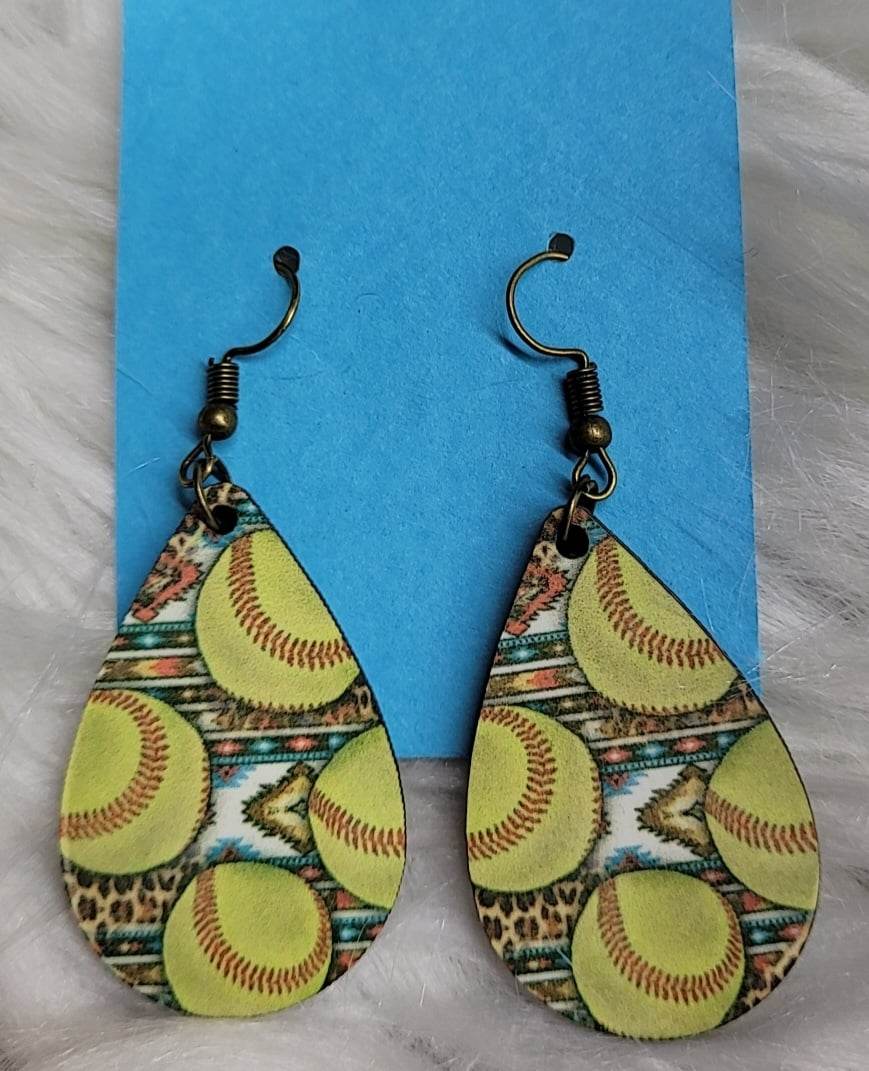 Earrings, Baseball