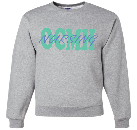 Ocmh Sweatshirt with green and blue logo